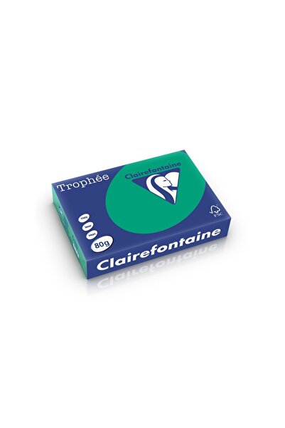 Clairefontaine Hârtie A4 80 g/m² culoare intensă 500 coli/reamă verde închis