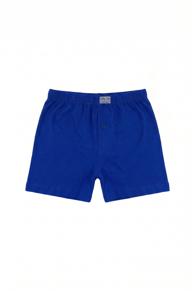 OBJE Boy's Saks Blue Combed Cotton Boxer