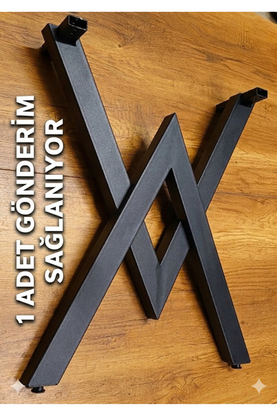 AS DESİGN VAK-KO METAL MASA AYAĞI - 1 ADET DEKORATİF MASA AYAĞI