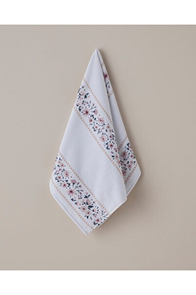 English Home Prosop de față din bumbac Daisy Line 50x80 cm Alb