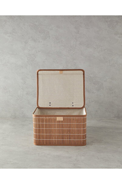 English Home Hardwood Saklama Kutusu 33X23X20 cm Kahve