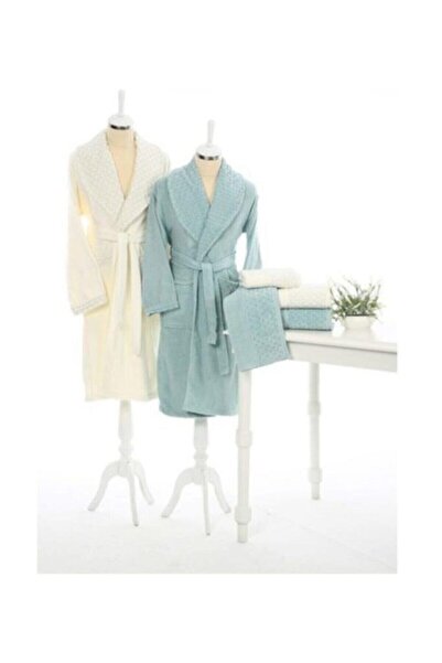 Özdilek Adria Krem-K.Mint/Mint Family Set