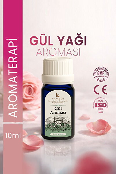 Kamber Doğadan Sağlığa Rose Oil Aroma 10 ml - Herbal Essential Oil