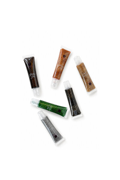 RS Ronassi Cosmetics 6-Piece Face and Body Glitter Gel Set