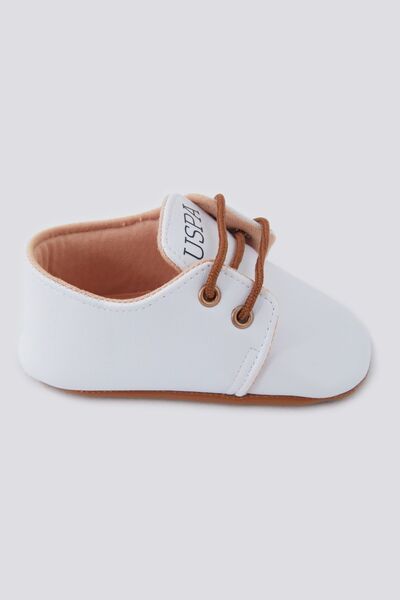 U.S. Polo Assn. U.S. Polo Assn Erkek Bebek Beyaz Ayakkabı