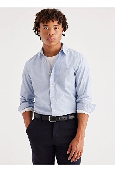 Dockers Casual Mavi Gömlek, Slim Fit