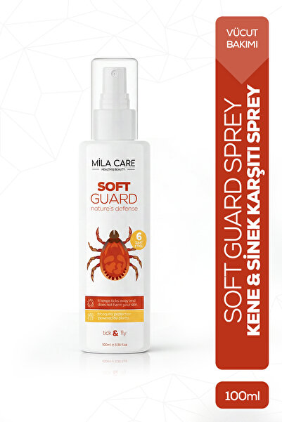 Mila Care Health&Beauty Soft Guard Sivrisinek Ve Kene Kovucu Sprey Losyon Bit...