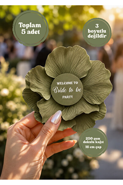 Funzee Bekarlığa Veda Masa Kartı – Özel Kesim Çiçek Konsept Bride To Be Süsü ...