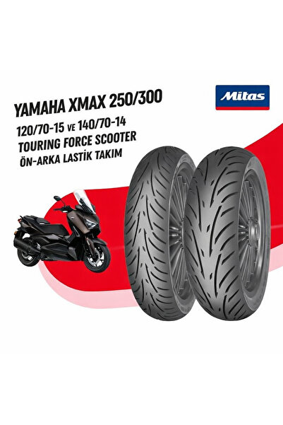 Mitas Yamaha Xmax 250 / 300 Tourıng Force Sc Lastik Takımı