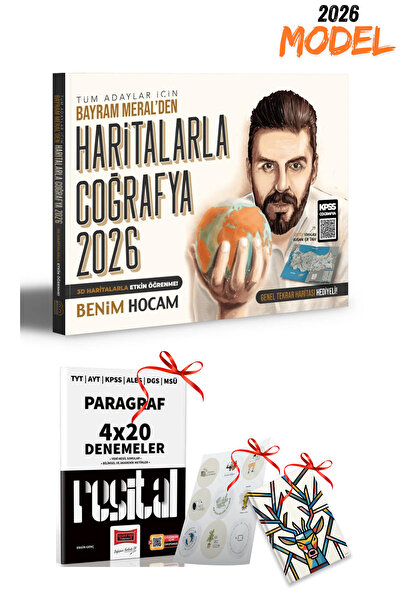 Benim Hocam Yayınları 2024 Tüm Adaylar İçin Haritalarla Coğrafya Benim Hocam ...