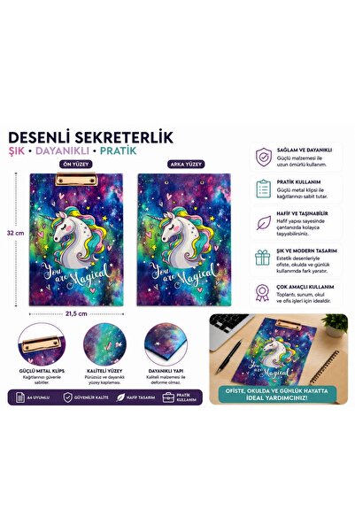 4nio Magical Unicorn Sekreterlik