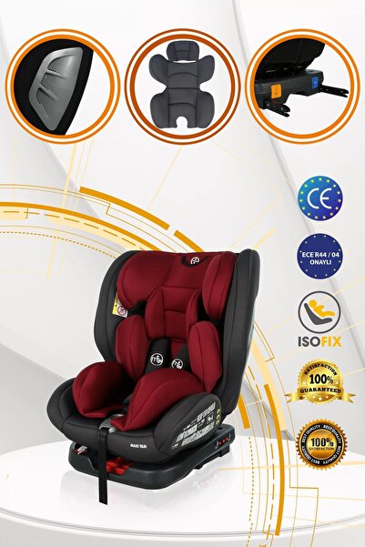 Maxi Taxi Safe Travel 360 Dönebilen Isofix Oto Koltuğu Kırmızı-gri