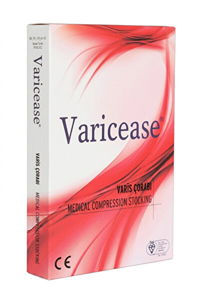 Varicease 7210 Comfort Ccl2 Orta Basınç Diz Altı Açık Burun Çorabı