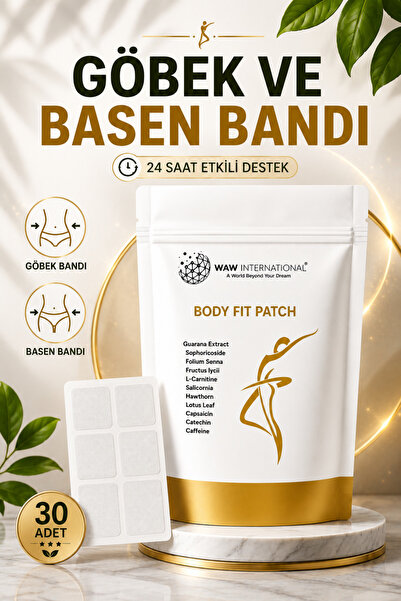 waw international Body Fit Patch – Göbek Bandı 30’lu | Sıkılaşmaya Yardımcı •...