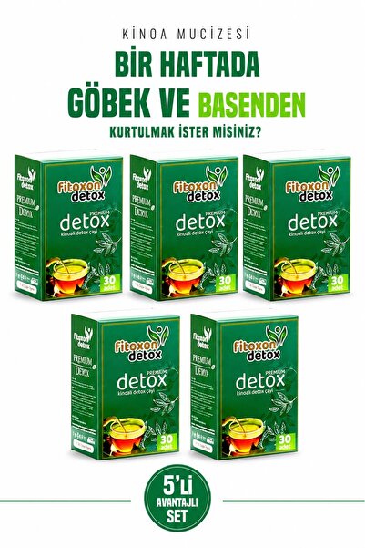 OMB 5 KUTu Özel yağ-yakici Detox Çayı Özel Karışımlı Form Bitki çayı Detox Çay
