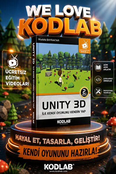 Genel Markalar UNITY 3D İle KENDİ OYUNUNU KENDİN YAP