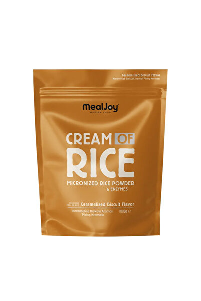 Mealjoy Cream Of Rıce | Prinç Kreması - Karamelize Bisküvi 1000g 20 Servis