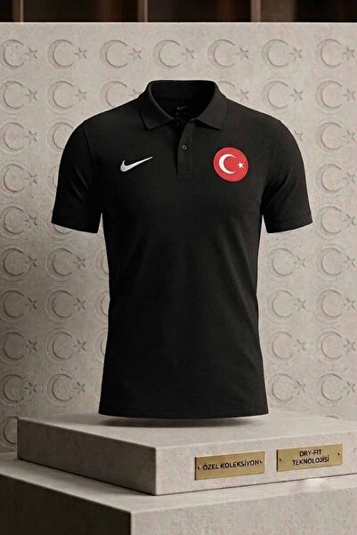 Nike Tricou cu guler polo Turcia - Tricou pentru fani al echipei naționale cu...