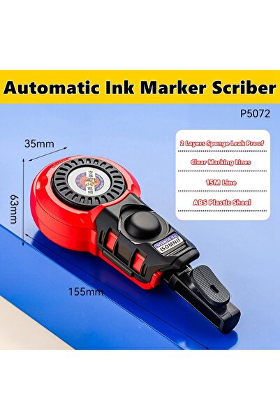 Choice Style A Woodworking Tool Carpenter Manual Ink Marker Scriber With 50M ...