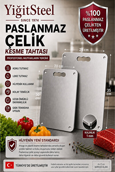 YİĞİTSTEEL Paslanmaz Çelik Büyük ve Küçük Boy Kesim Panosu , Levhası - Çelik ...