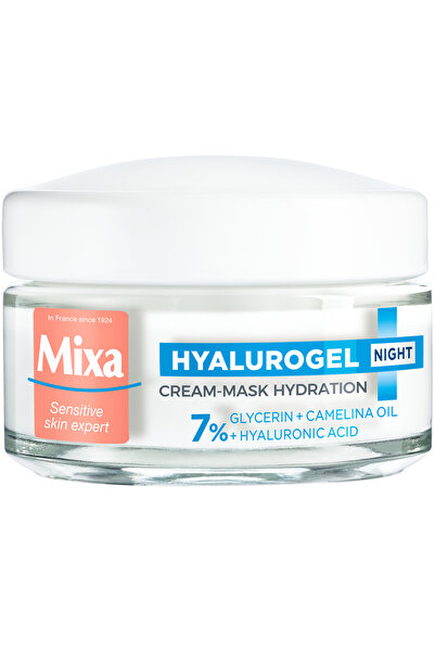MİXA Crema-masca hidratanta de noapte Mixa Hyalurogel Night pentru pielea sen...