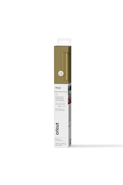 Cricut 2011574 VINYL PERM 30X120CM GOLD