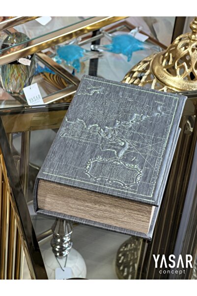 YASAR CONCEPT Cutie decorativă în relief Maporium 7x18x27 Cm