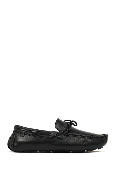 Derimod Loafer casual din piele neagră pentru bărbați 26SFD602118