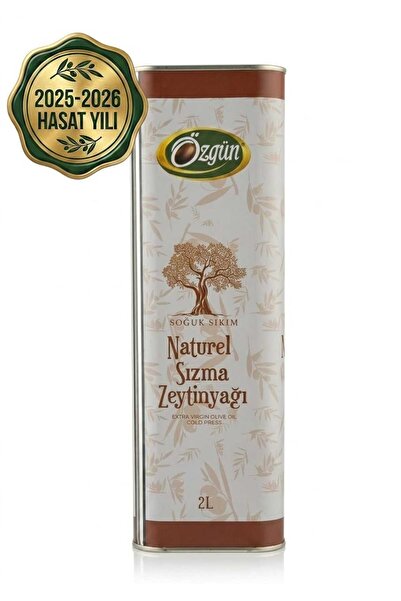 ÖZGÜN ZEYTİN & ZEYTİNYAĞI 2 LT TENEKE