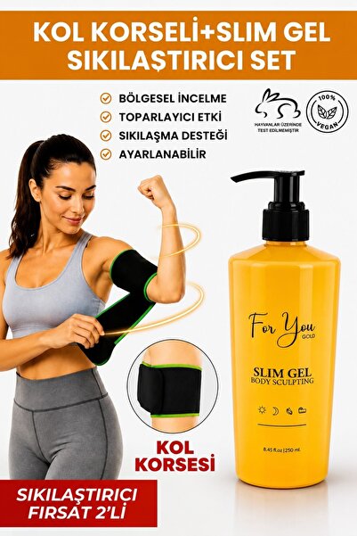 For You Gold Slim jel - Toparlayıcı - Sıkılaştırıcı - Çatlak Ve Selülit Jeli ...
