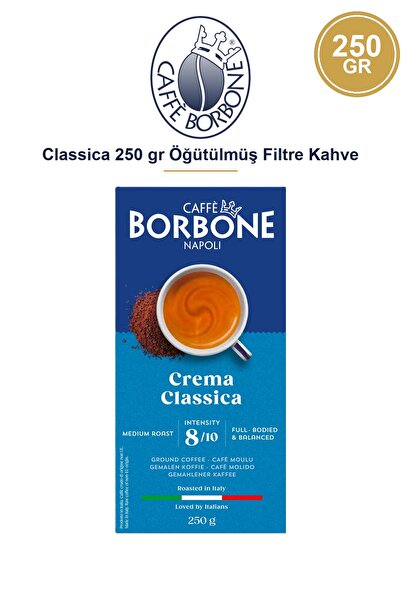 Caffe Borbone Caffè Borbone Classica 250 gr Öğütülmüş Filtre Kahve – Her Gün ...