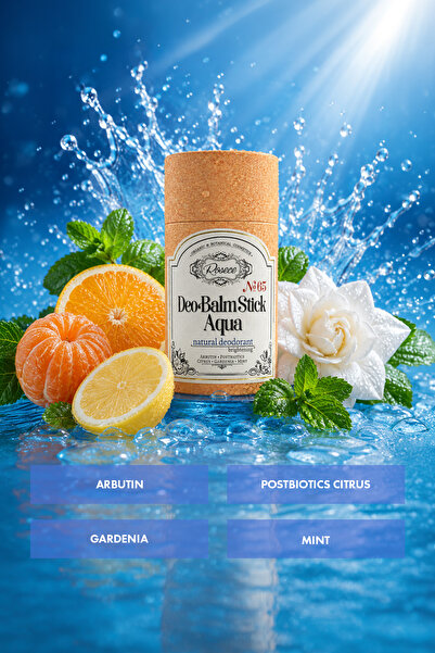 Rosece Mini Deodorant Balm Stick Aqua |   Doğal Koltuk Altı Deodorant Roll On...