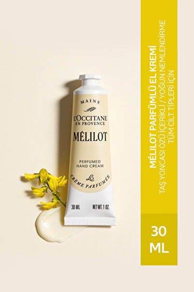 L'Occitane Mélilot Parfümlü El Kremi, Taş Yoncası Özü İçeren Besleyici ve Nem...