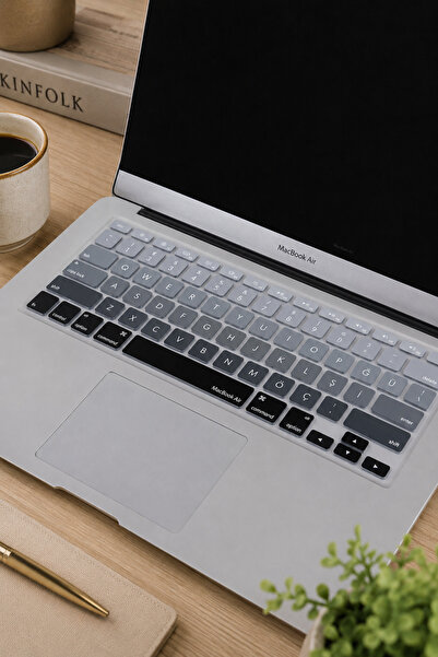 Mcstorey Macbook Air Pro Klavye Koruyucu (US TO TR) Ombre (ESKİ USB’Lİ MODEL ...