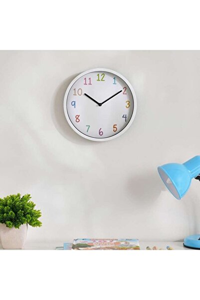 PAN HOME Zian Wall Clock Dia 22.5cm - White