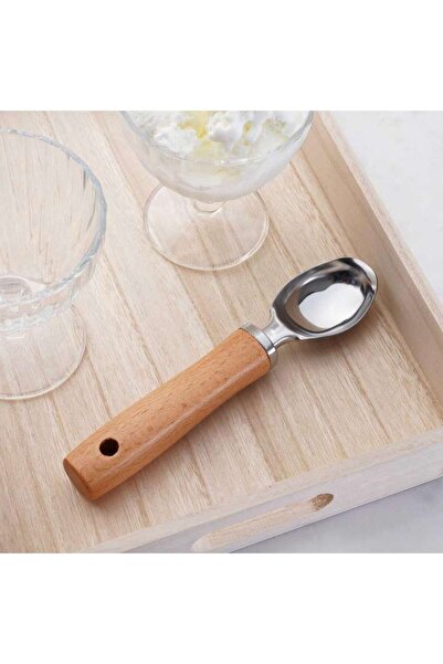 PAN HOME Natura Ice Cream Scoop 19x4.3cm - Natural