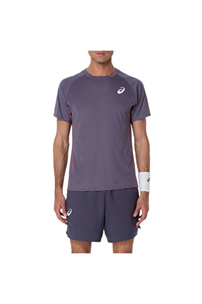 Asics Tricou de tenis pentru bărbați Match Actibreeze SS 2025-Liliac-XL