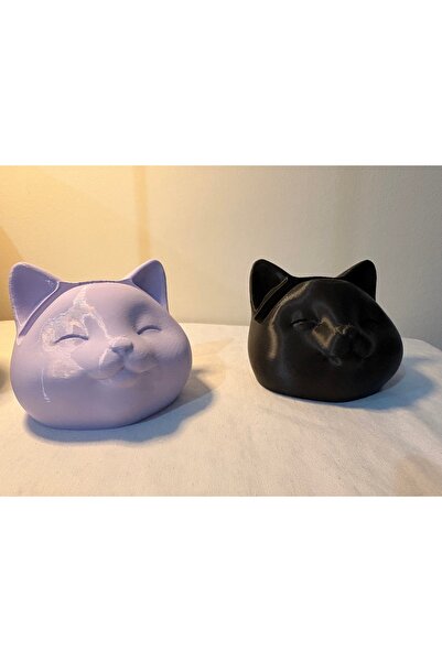 3D Sevimli Kedi Tasarımlı Gözlük Standı - Dekoratif Gözlük Tutucu Düzenleyici
