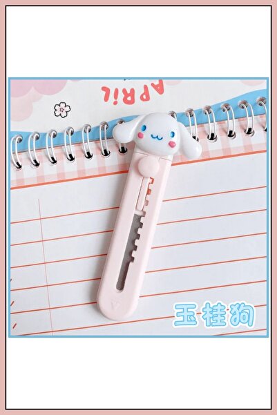 TOYFEST Sandai Cinnamoroll Figürlü Mini Maket Bıçağı Falçata - 5 cm