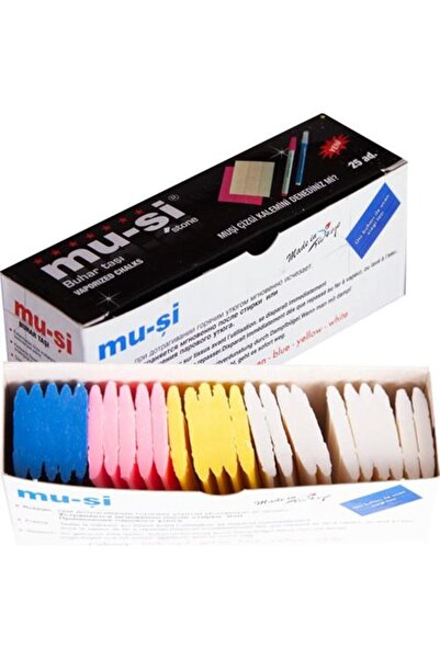 Mushi Line Stone Mixed Color 25 Pieces