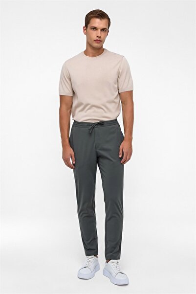 SÜVARİ Koyu Haki Slim Jogger Pantolon