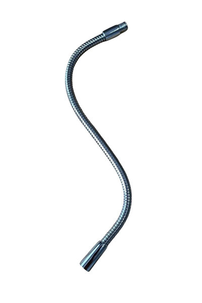 CONANA Metal Spiral Hortum (30cm-8mm) Krom Kaplama Masa lambası Aplik vb için (M10)