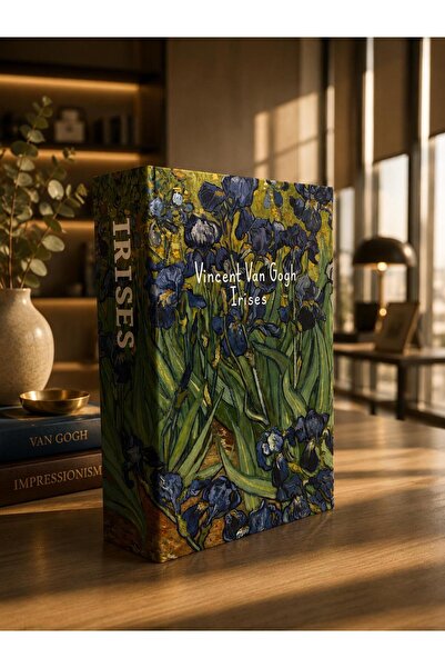 4nio VAN GOGH IRIS DEKORATIVNA KUTIJA ZA KNJIGE