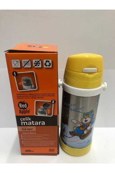 Red Apple Çelik Paslanmaz 280 Ml Matara