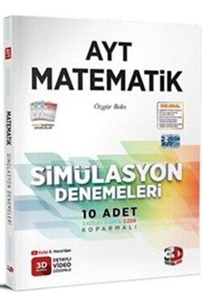 3D Yayınları 3d Ayt Simülasyon Matematik Denemeleri
