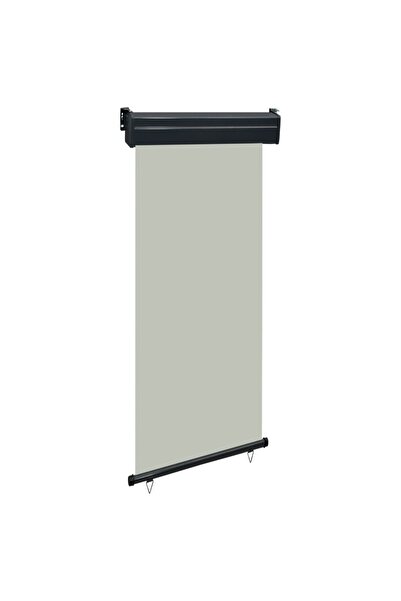 Concept Copertină laterală de balcon, gri, 80 x 250 cm