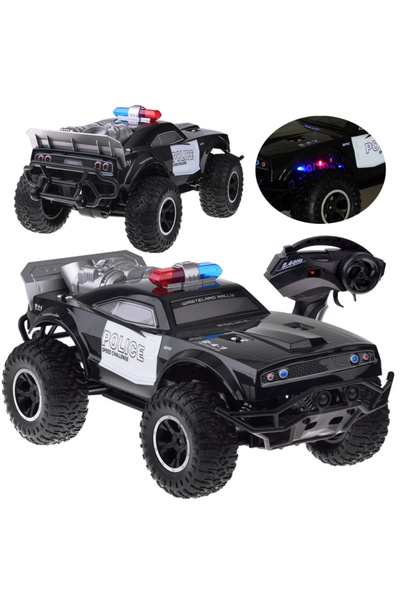 LEAN Masina de politie off-road cu telecomanda RC 1:8