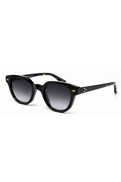 Toz Vintage Surlin Siyah Retro Kemik Çerçeve Unisex UV400 Vintage Retro Güneş...