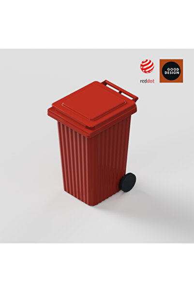 Wave Bin Pubela Europubela AETA 120 L rosu clasic – super rezistenta, design ...