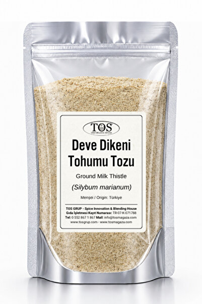 TOS The Organic Spices Deve Dikeni Tohumu Tozu 50 gr (1. Kalite) Silybum mari...